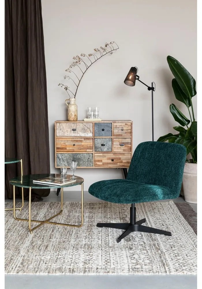 Sötétzöld fotel Belmond – White Label