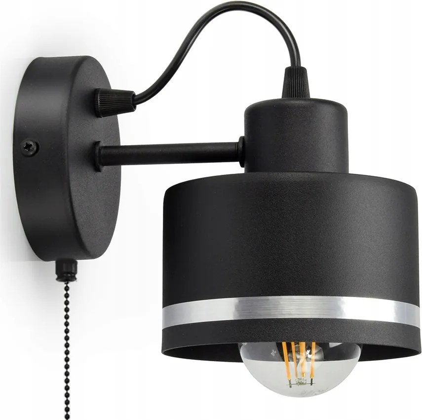 Fali Lámpa Loft Led Kapcsolóval