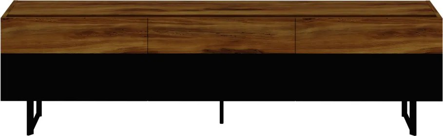 Sign TV-állvány, fekete-tölgy, 180 cm