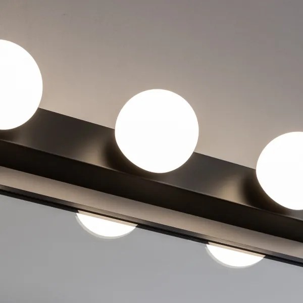 Brilagi - LED fürdőszobai tükörvilágítás HOLLYWOOD 3xLED/3W/230V IP44 fekete