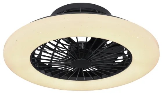 Globo 03628B - LED Dimmelhető mennyezeti lámpa ventilátorral LED/30W/230V + távirányító