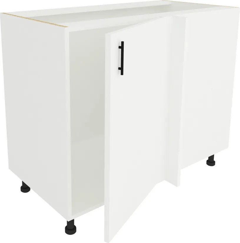 Benita 1 ajtós Alsó konyhaszekrény Fehér 98x50x80 cm N