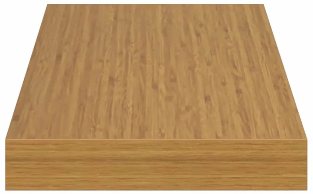 Falpolc Falra szerelhető tárolóval Bézs 50 x 23 x 4 cm Faanyag