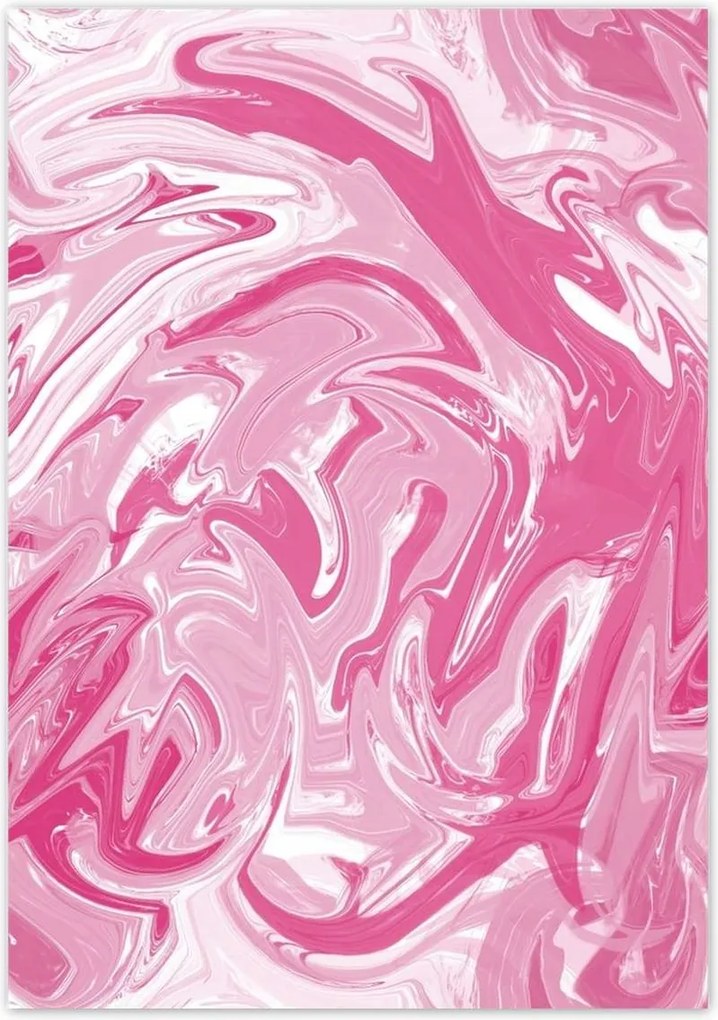 Poszterek 70x100 Tükröződés a vízben Rózsa