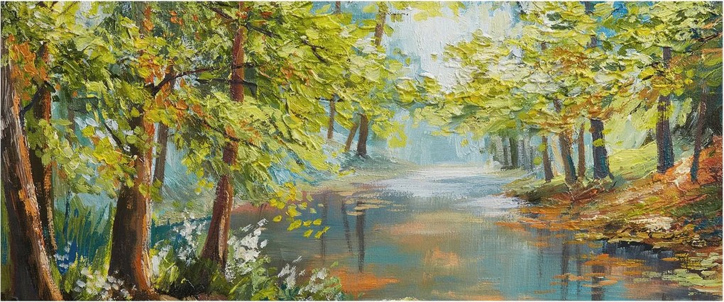 Fotótapéta Flizelin Design Divatos Erdélyi tó 250x104 Ragasztó