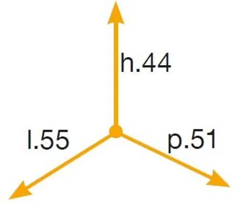 Hulladékgyűjtő Elletipi SQUARE 2.0 600, szelektív, frontkihúzású, szürke, 24L + 8L + 2*12L
