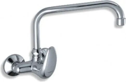 Novaservis Metalia 55 mosogató csaptelep forgó karral 100 mm króm 55035.0