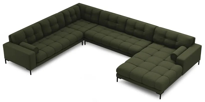 Zöld sarokkanapé (bal oldali) Bali – Cosmopolitan Design