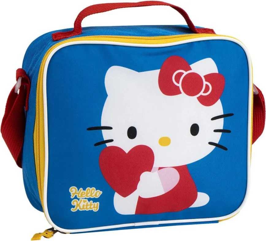 Hello Kitty Blue thermo uzsonnás táska 24 cm