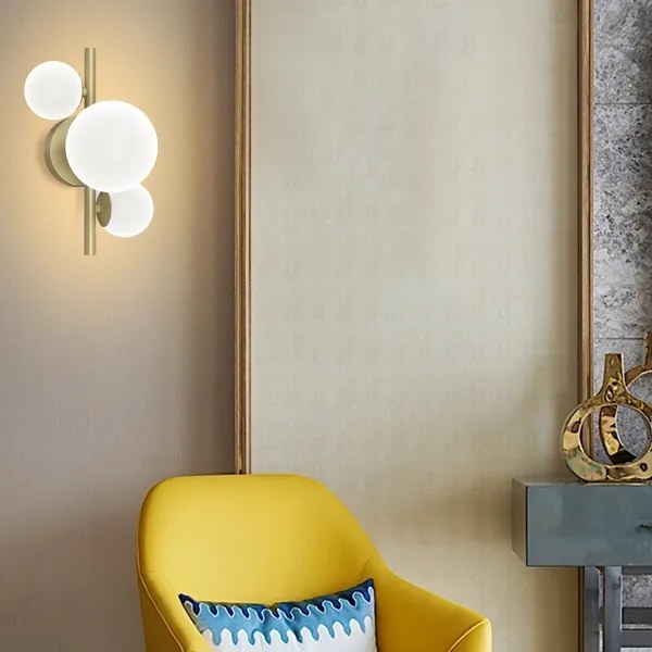 ONLI - Fali lámpa PALOMA 3xG9/10W/230V arany