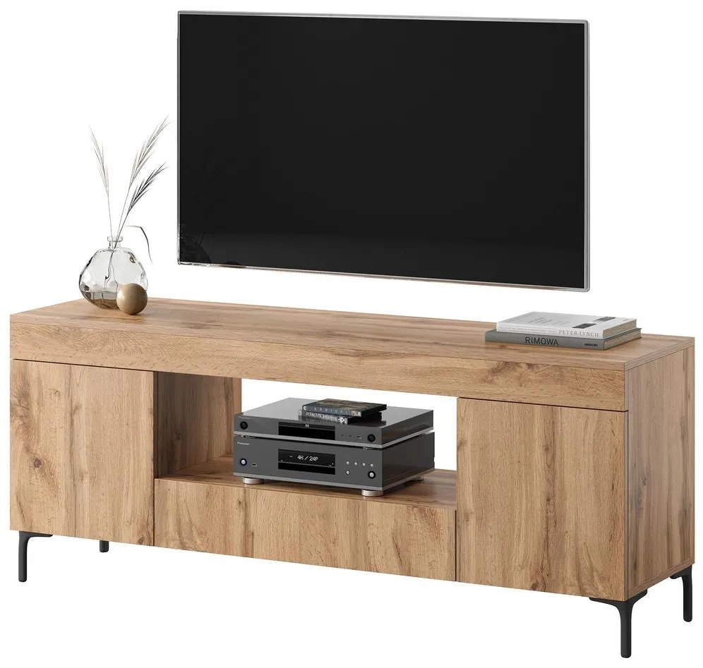 Tv szekrény/asztal Giuseppo (világítással) (lancester tölgy). 1098648