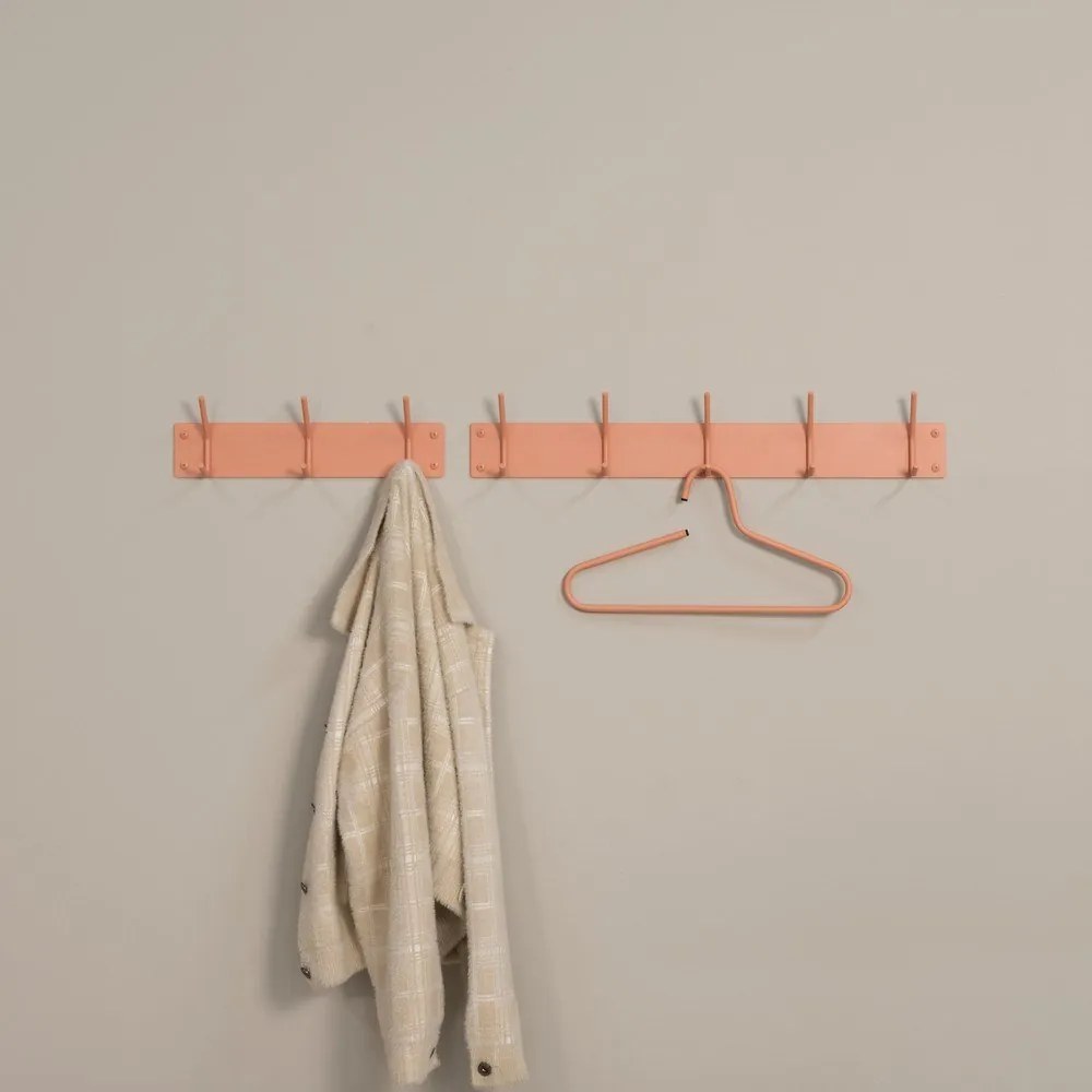 Lazacszínű fém fali fogas 40 cm Fusion – Spinder Design