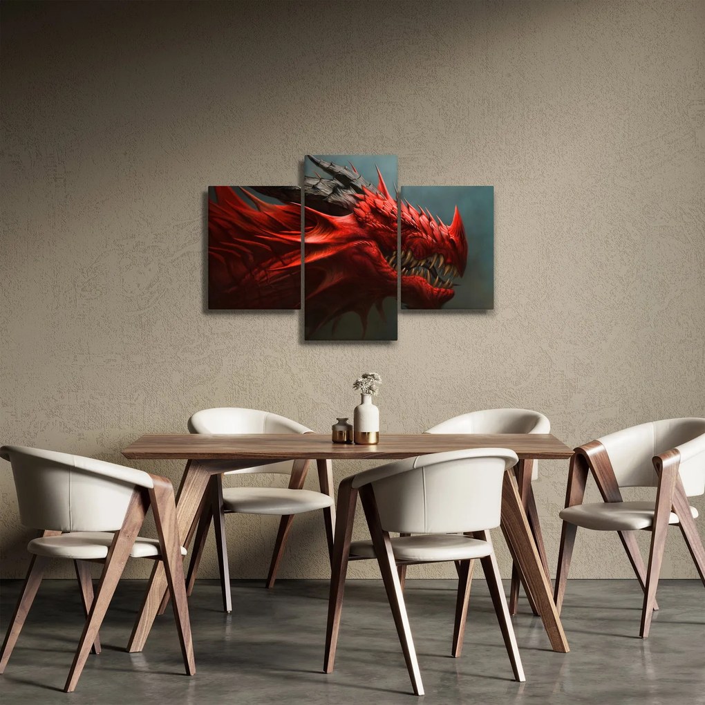 Kép - Sárkány (90x60 cm)
