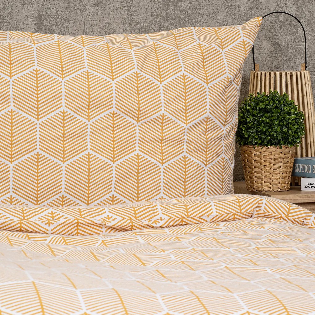 4Home Honey flanel ágyneműhuzat, 140 x 220 cm, 70 x 90 cm, 140 x 220 cm, 70 x 90 cm