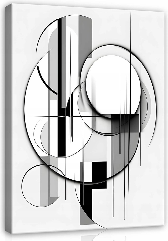 Vászonkép Absztrakt Modern Vászon Figurák A Nappali Hálószobájába 60x40