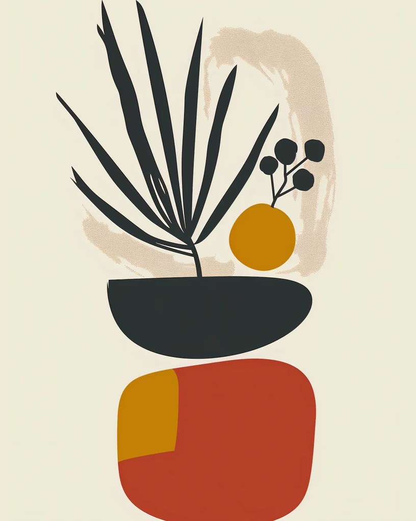 Poszter 40x50cm Botanikus betekintés