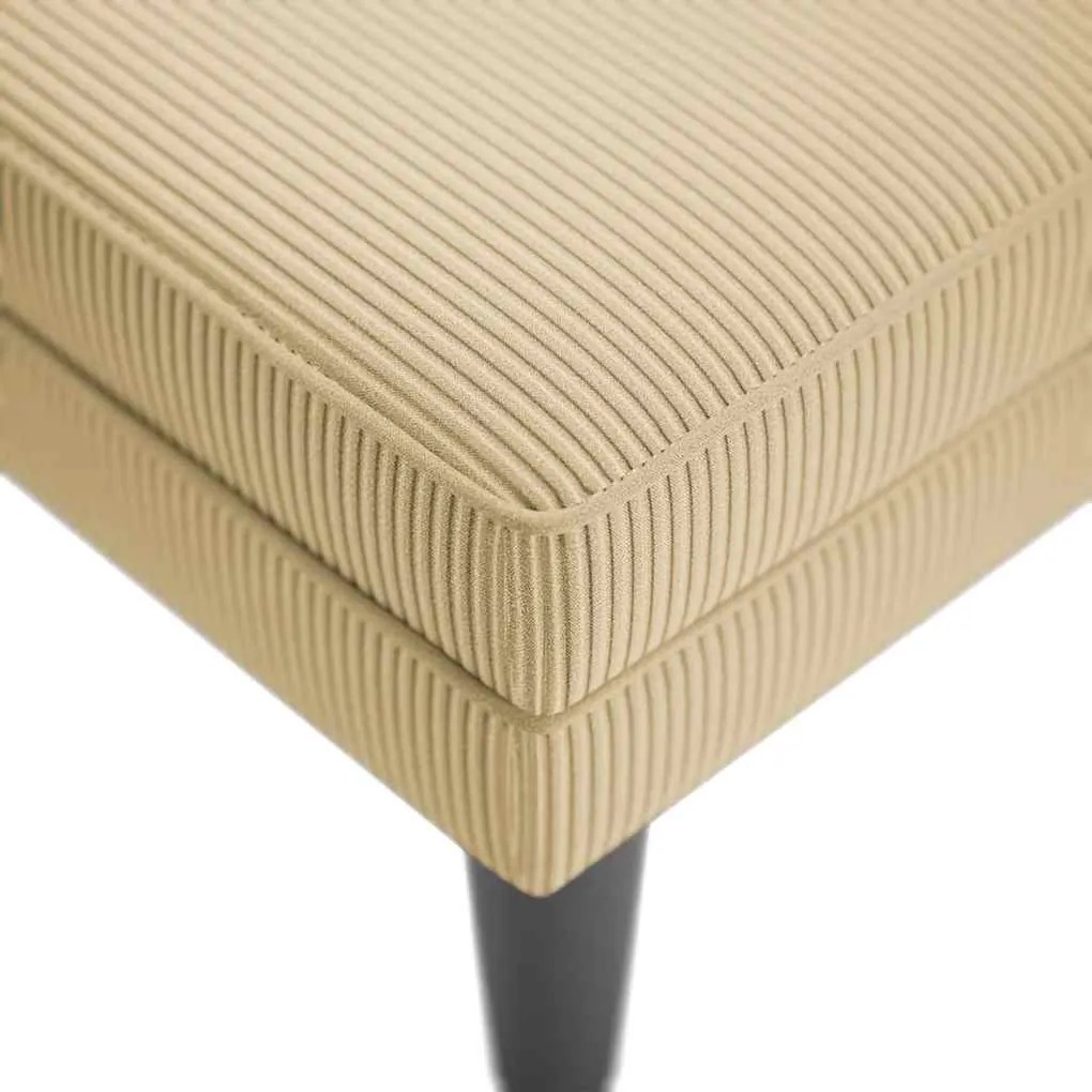 Fotel társalgó párnával szürke-zöld kordbársony szövet