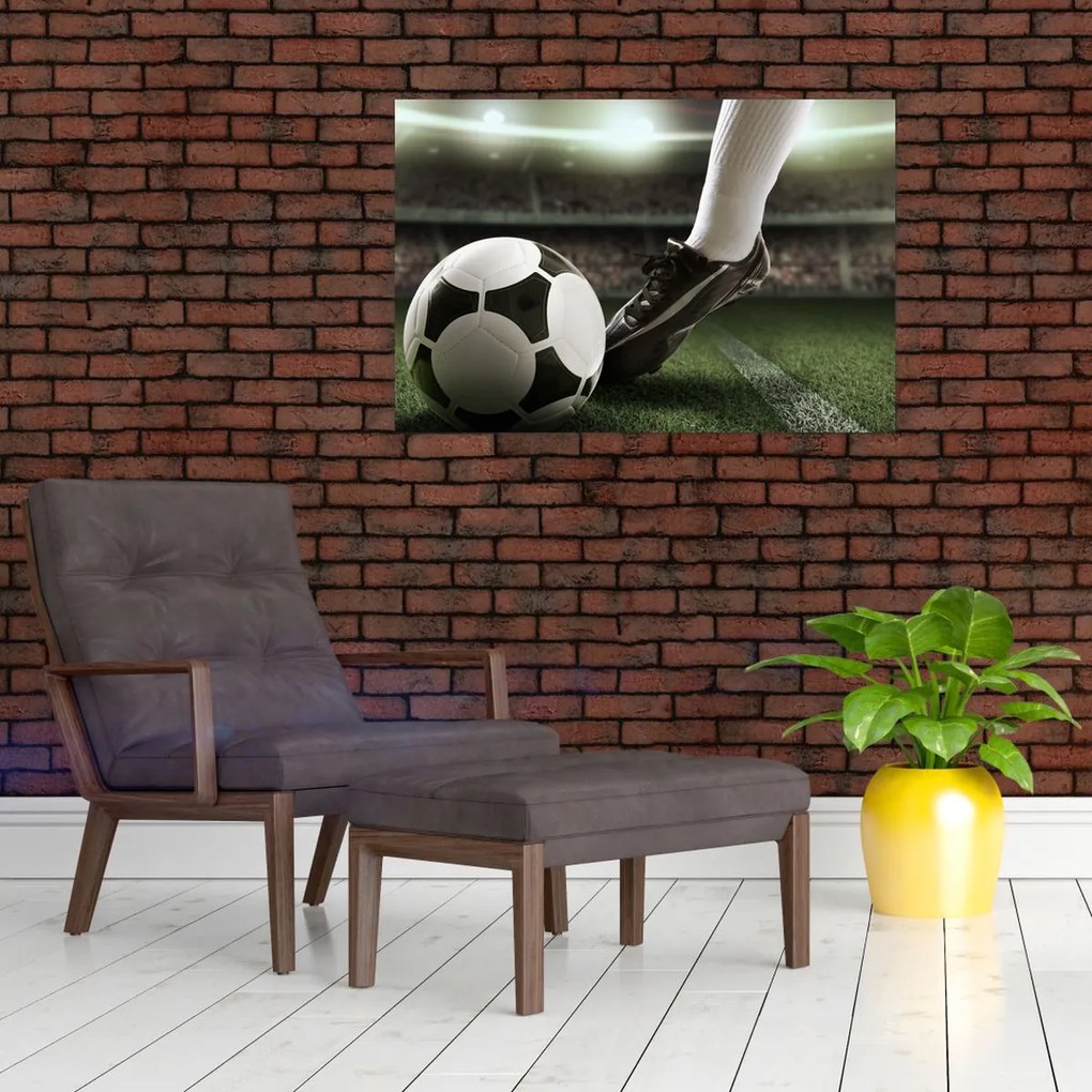 Kép - Futball labda (90x60 cm)