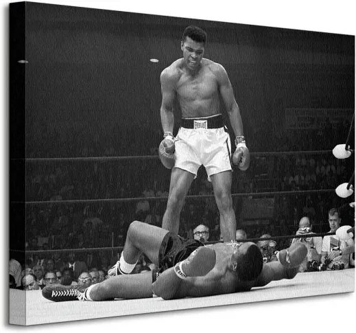Vászonkép Muhammad Ali (Ali vs Liston Landscape Corbis) 40x30cm WDC92443