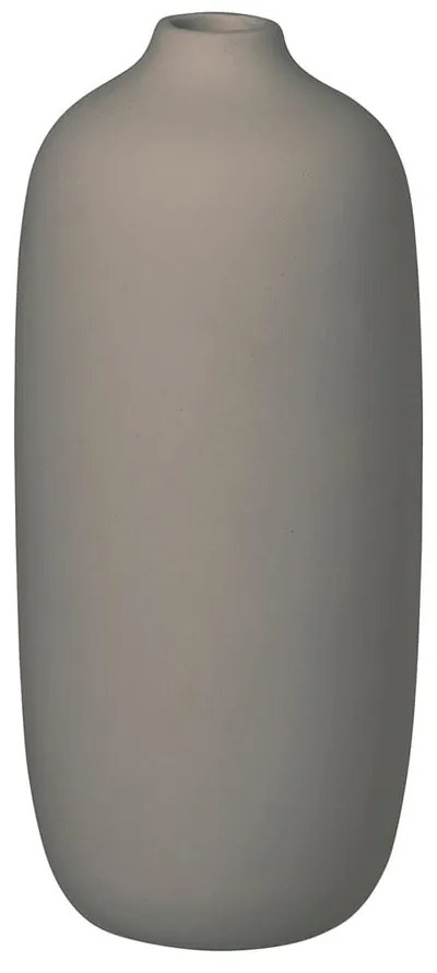 Ceola szürke kerámia váza, magasság 18 cm - Blomus