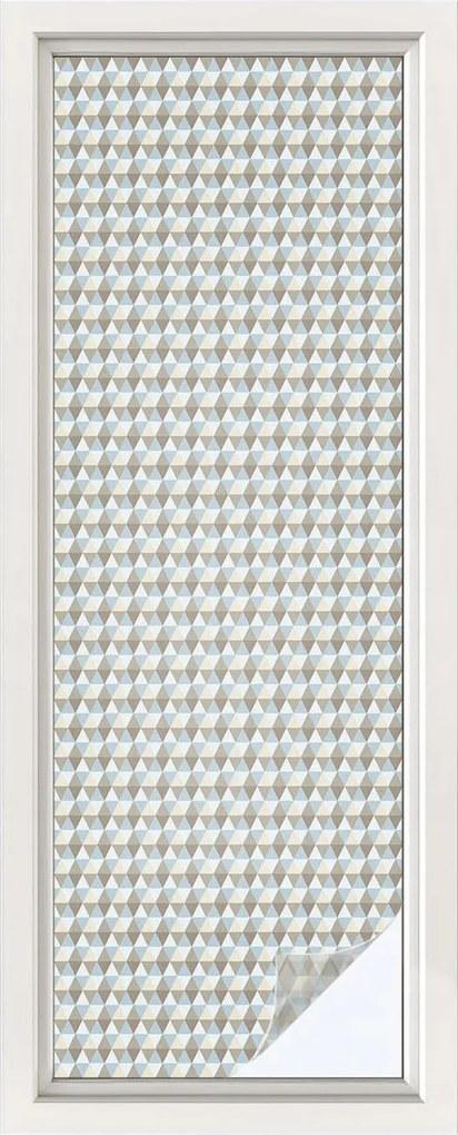 Szélvédőfólia Adatvédelem Geometrikus háromszögek 50x146 cm
