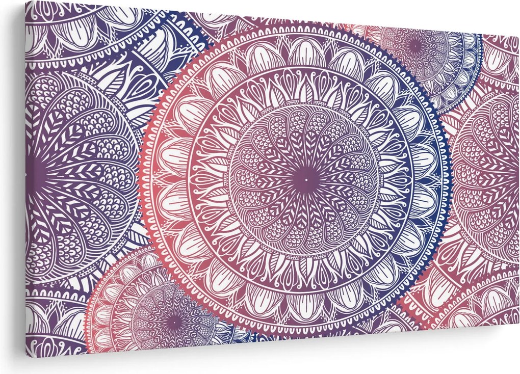 Mandala kép (90x60 cm)