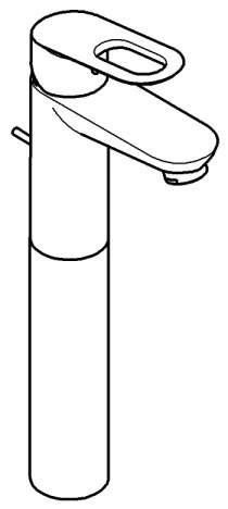 GROHE 32856000 - Mosdócsaptelep BAULOOP 12” fényes króm