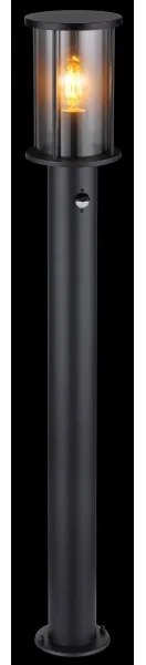 Globo 31363S - Kültéri érzékelős lámpa GRACEY 1xE27/60W/230V 100 cm IP54