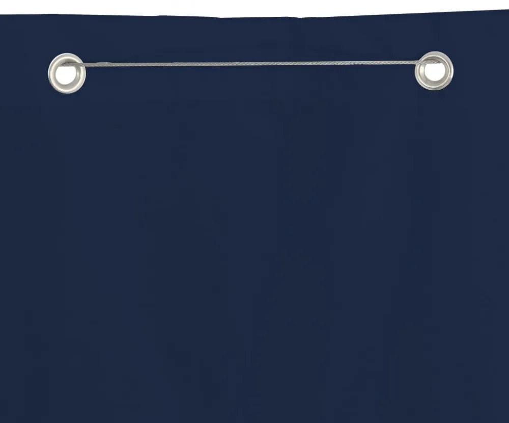 kék oxford-szövet erkélyparaván 100 x 240 cm