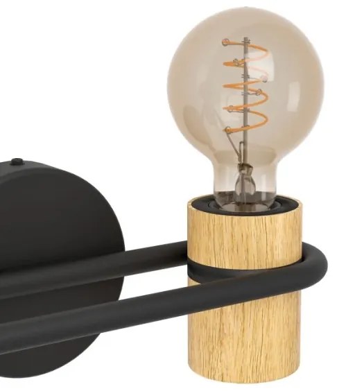 Eglo 43542 - Fali lámpa CHIEVELEY 2xE27/40W/230V