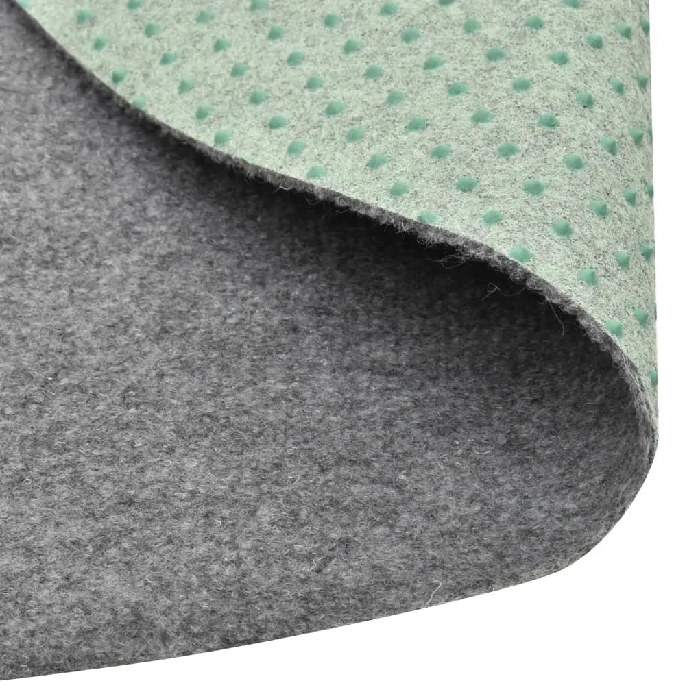 szürke szegecses aljú kerek PP műfű átm. 95 cm