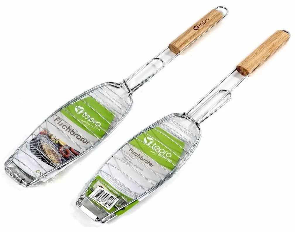 Tepro 8524 Halas rostély fa fogantyúval