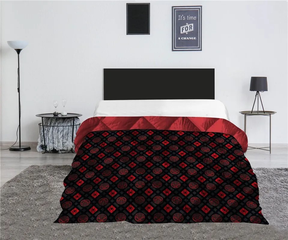 Pókember Chaos steppelt ágytakaró, paplan 240x220cm