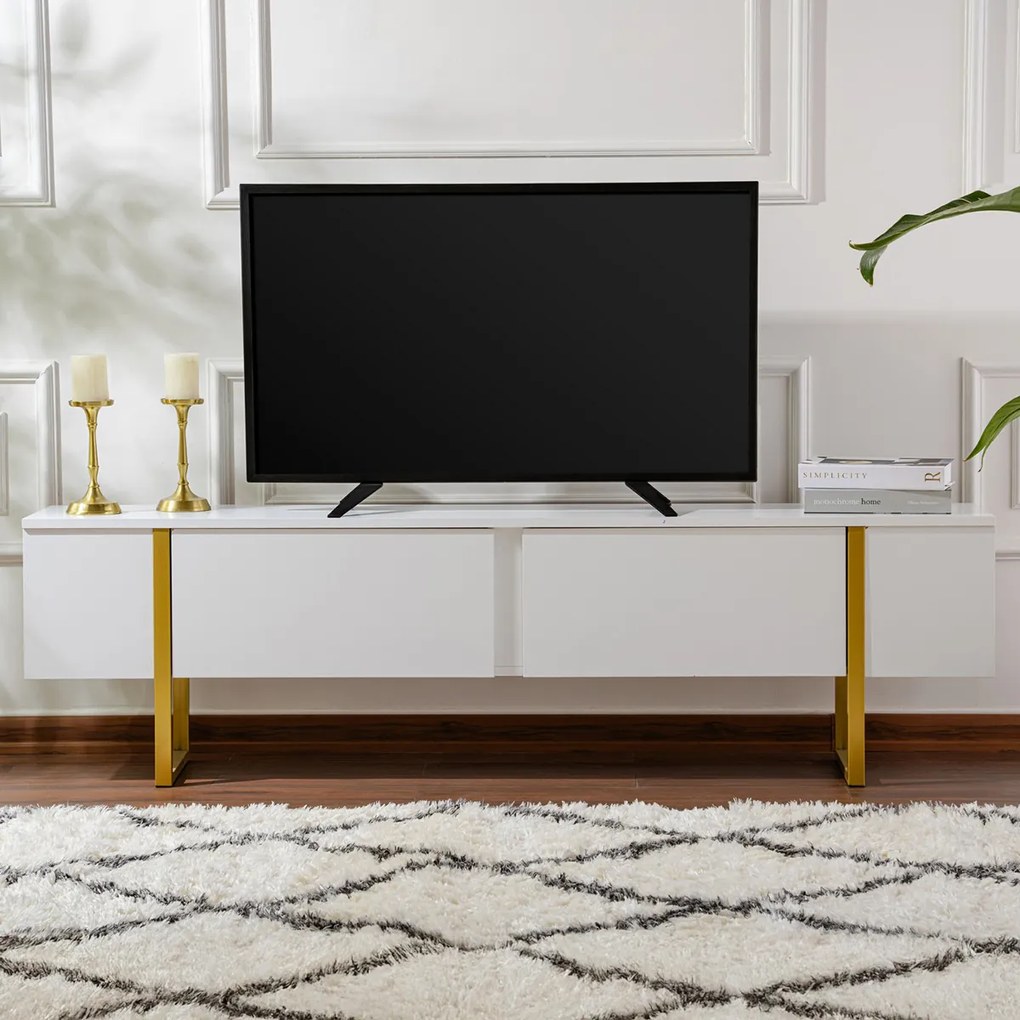 TV asztal Serenity White