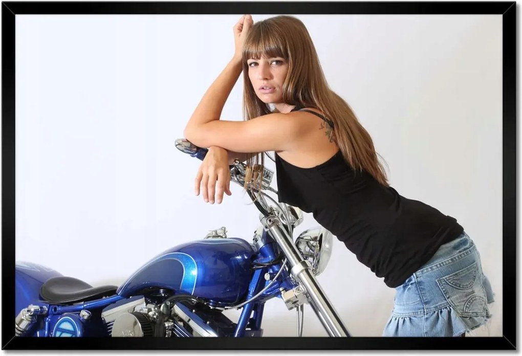 Poszterek keretben 60x40 Motor Motorkerékpár