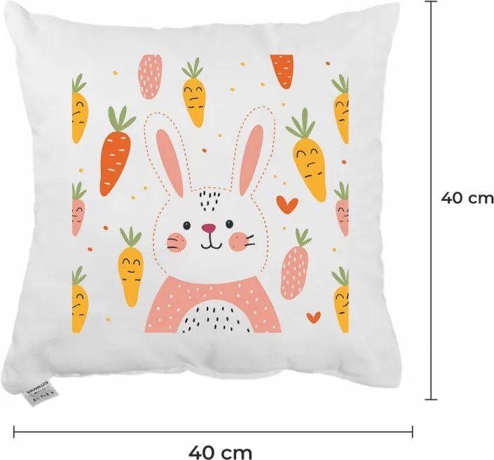 EMI Carrotino díszpárna 40x40 cm