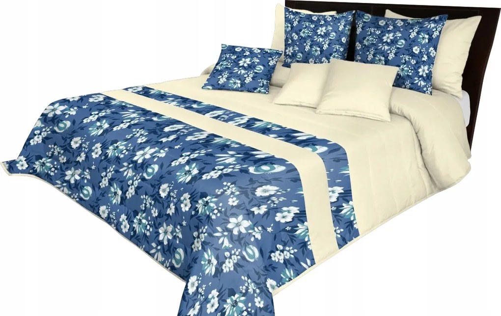 Steppelt Ágytakaró 200x220 Ágyra Virágok Elegáns