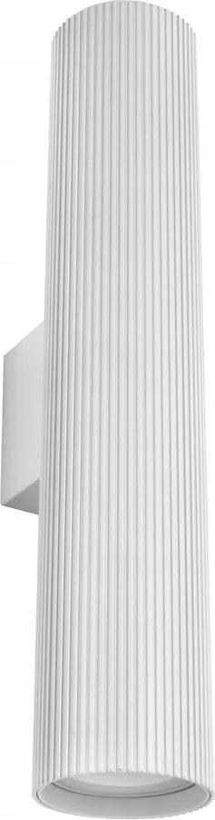 Fali lámpa 2x GU10 Led modern loft, fali lámpa fehér