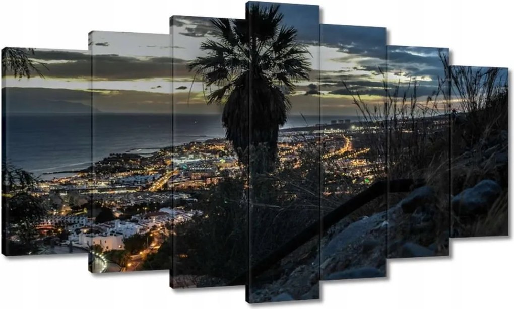 Festmények 140x80 Tájkép pálmafákkal