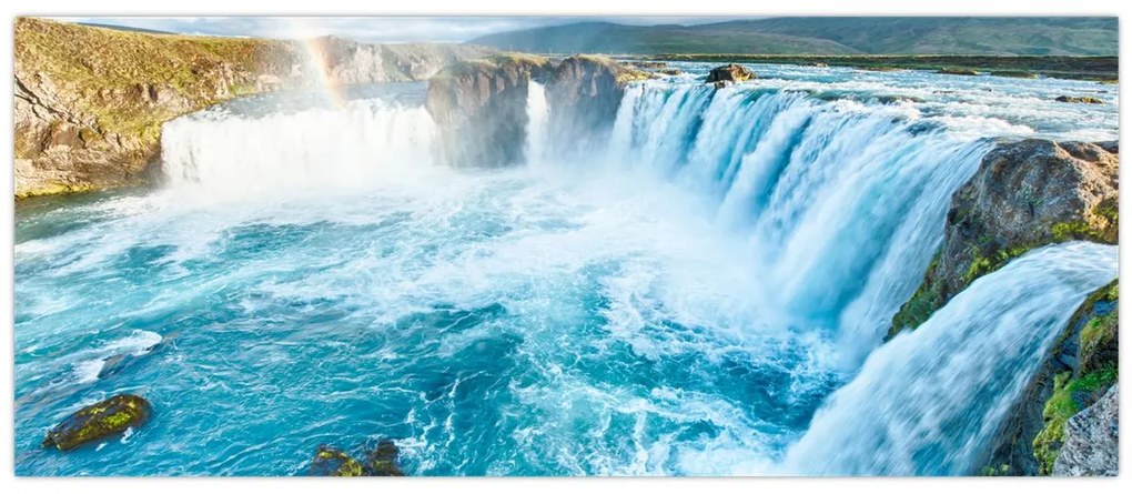 Kép - Godafoss vízesés (120x50 cm)