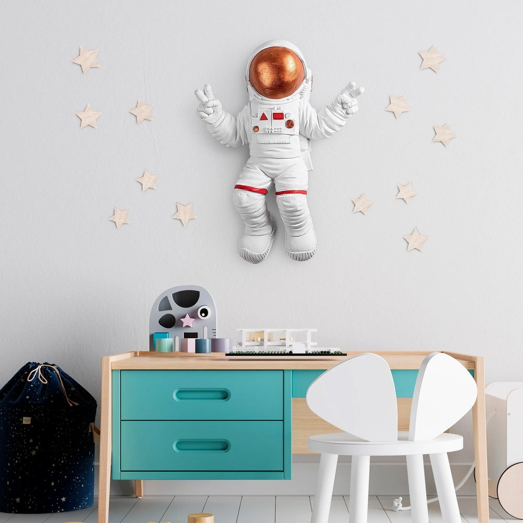 Fali Dekoráció, Peace Sign Astronaut - 3