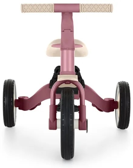 PETITE&MARS - Gyermek tricikli 5in1 TURBO Dusty Rózsa