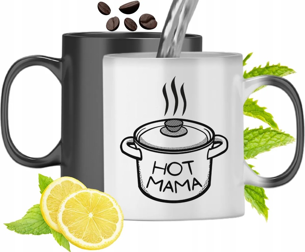 Mágikus Bögre Anyukáknak Színváltós, fényképes nyomattal