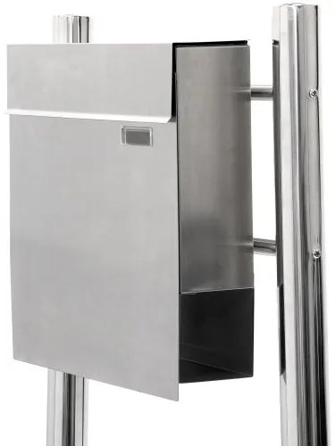 STILISTA Acél postaláda állvánnyal 37 x 36 x 9 cm