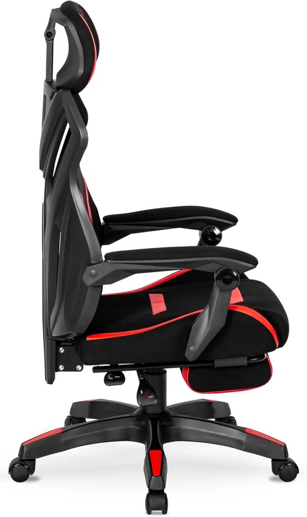 Irodai Forgószék Fekete/Piros Színben. MAXIMO