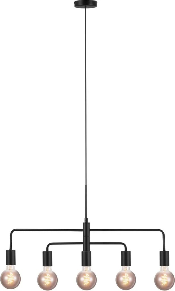 Nordlux loft modern függeszték gloom fekete nor2113053003