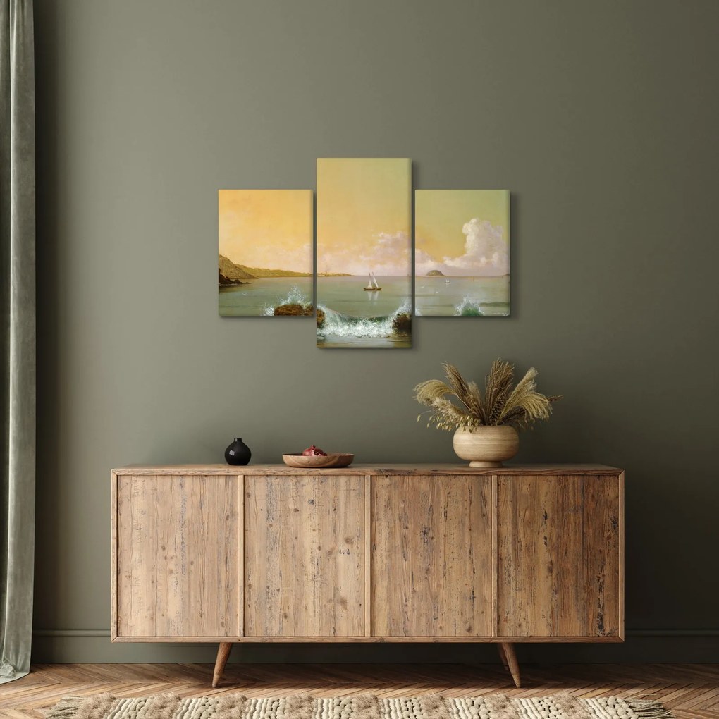 Kép - Martin Johnson Heade, Rio de Janeiro Bay, reprodukciók (90x60 cm)