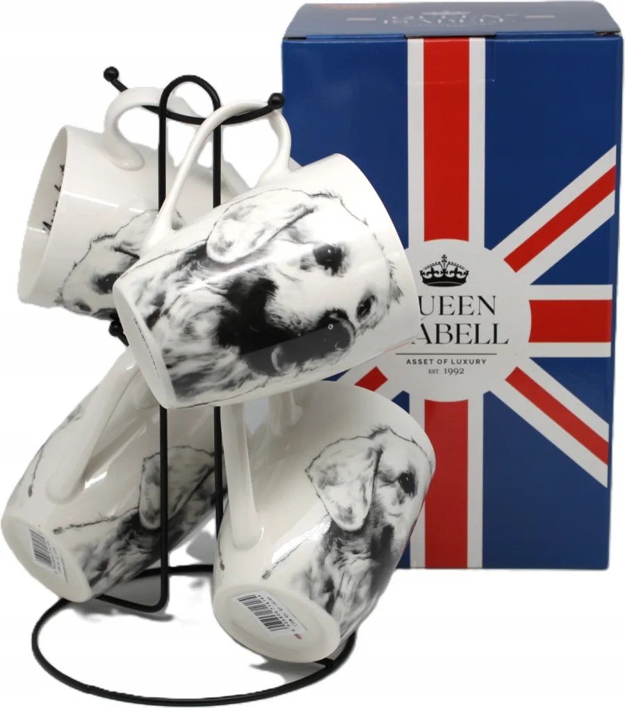 Kutyás bögre Queen Isabell Labrador kerámia 350 ml kutya