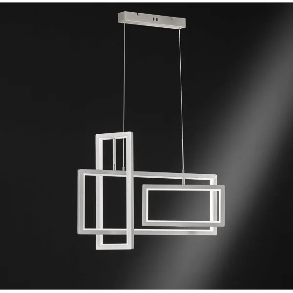 Wofi 6531.03.64.8000 - LED Dimmelhető csillár zsinóron VISO LED/87W/230V