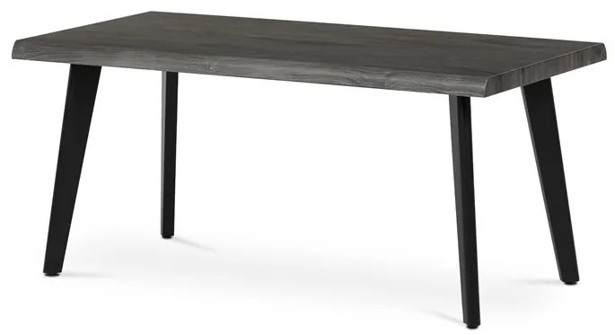 Dohányzóasztal 120 × 60 × 55 cm MDF szürke tölgy CT-F4412 GREY